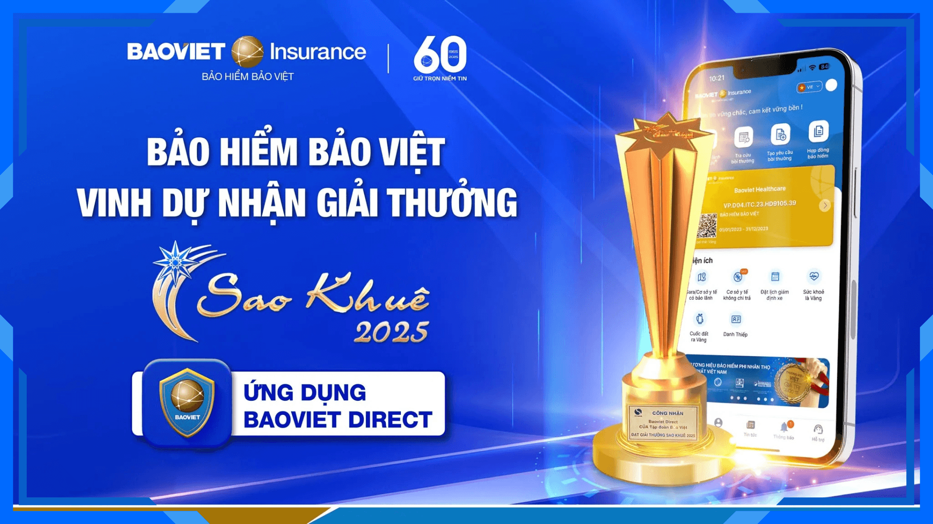 Ứng dụng BAOVIET DIRECT  đã vinh dự được trao Giải thưởng Sao Khuê 2025 trong lĩnh vực Bảo hiểm_Chứng khoán_Đầu tư.png